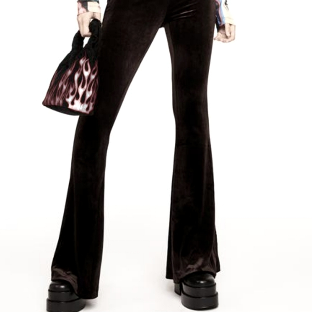 Velvet High waisted flare leggings
